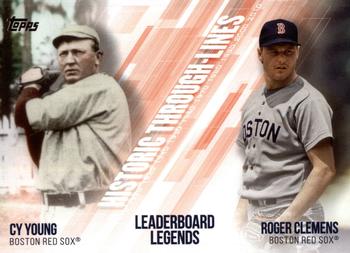 2019 Topps - Historic Through-Lines #HTL-9 Roger Clemens / Cy Young Front