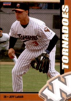 2008 Choice Worcester Tornadoes #1 Jeff Lahair Front