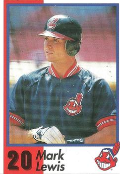 1993 Cleveland Indians WUAB McDonald's Tribe Kids Fan Club #NNO Mark Lewis Front