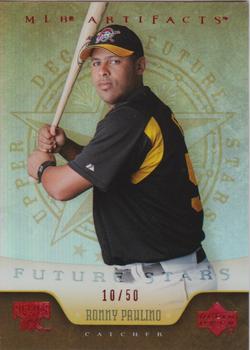 2005 Upper Deck Artifacts - Rainbow Red #263 Ronny Paulino Front