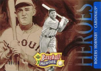 2005 Upper Deck Baseball Heroes - Blue #175 Rogers Hornsby Front