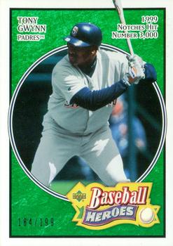 2005 Upper Deck Baseball Heroes - Emerald #84 Tony Gwynn Front