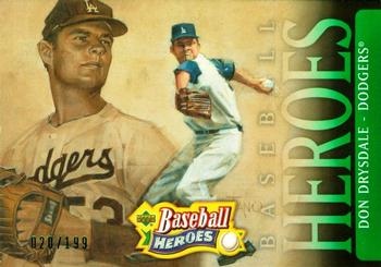 2005 Upper Deck Baseball Heroes - Emerald #115 Don Drysdale Front