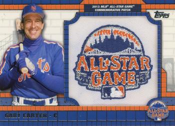 2013 Topps All-Star Fanfest Wrapper Redemption - Commemorative Patch #PC-6 Gary Carter Front