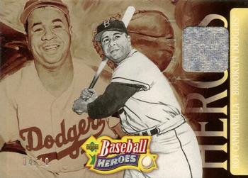 2005 Upper Deck Baseball Heroes - Memorabilia #180 Roy Campanella Front