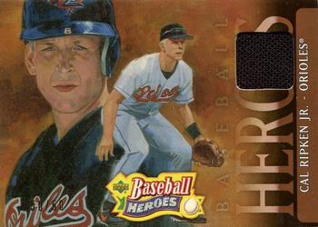 2005 Upper Deck Baseball Heroes - Memorabilia Bronze #15 Cal Ripken Jr. Front