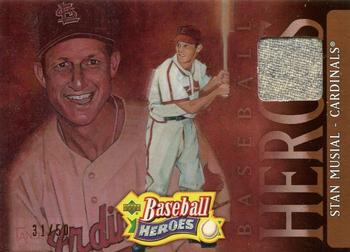 2005 Upper Deck Baseball Heroes - Memorabilia Bronze #75 Stan Musial Front