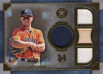 2019 Topps Museum Collection - Single-Player Primary Pieces Quad Relics Gold #SPQR-ABR Alex Bregman Front