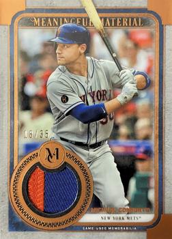 2019 Topps Museum Collection - Meaningful Material Relics Copper #MMR-MCO Michael Conforto Front