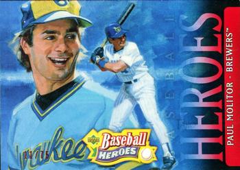 2005 Upper Deck Baseball Heroes - Red #55 Paul Molitor Front