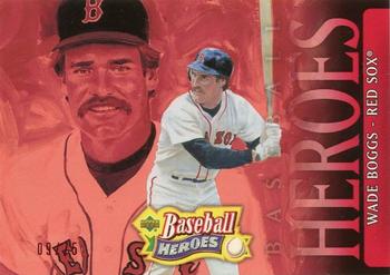 2005 Upper Deck Baseball Heroes - Red #90 Wade Boggs Front