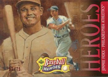 2005 Upper Deck Baseball Heroes - Red #135 Jimmie Foxx Front