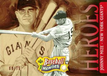 2005 Upper Deck Baseball Heroes - Red #145 Johnny Mize Front