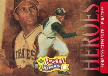 2005 Upper Deck Baseball Heroes - Red #170 Roberto Clemente Front