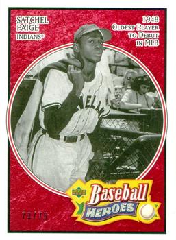 2005 Upper Deck Baseball Heroes - Red #181 Satchel Paige Front