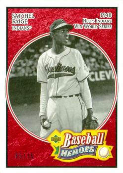 2005 Upper Deck Baseball Heroes - Red #182 Satchel Paige Front