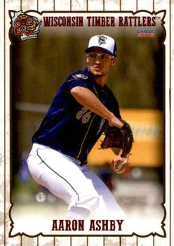 2019 Choice Wisconsin Timber Rattlers #2 Aaron Ashby Front