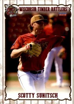 2019 Choice Wisconsin Timber Rattlers #23 Scotty Sunitsch Front