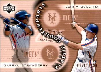 2005 Upper Deck Classics - Counterparts #CC-DS Darryl Strawberry / Lenny Dykstra Front
