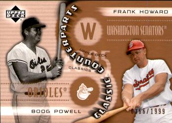 2005 Upper Deck Classics - Counterparts #CC-PH Boog Powell / Frank Howard Front