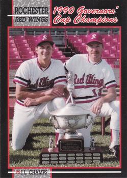 1990 Rochester Red Wings #1 1990 Governor’s Cup Front