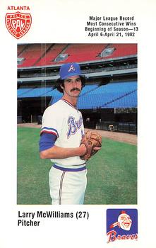 1982 Atlanta Braves Police Baseball - Trading Card Database