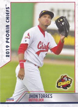 2019 Choice Peoria Chiefs #26 Jhon Torres Front