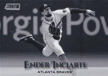 2019 Stadium Club - Black and White #40 Ender Inciarte Front