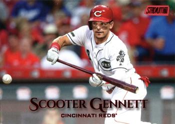 2019 Stadium Club - Red Foil #47 Scooter Gennett Front