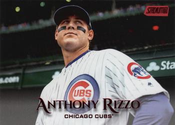 2019 Stadium Club - Red Foil #100 Anthony Rizzo Front