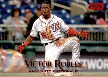 2019 Stadium Club - Red Foil #214 Victor Robles Front