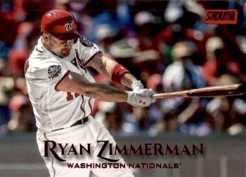2019 Stadium Club - Red Foil #219 Ryan Zimmerman Front