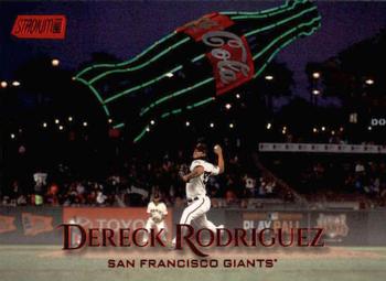 2019 Stadium Club - Red Foil #234 Dereck Rodriguez Front