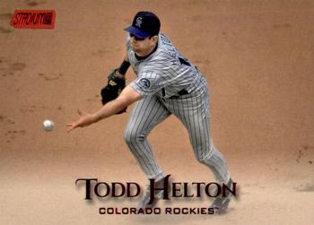2019 Stadium Club - Red Foil #286 Todd Helton Front