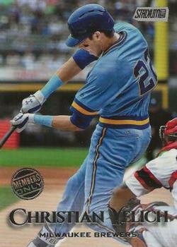 2019 Stadium Club - Members Only #87 Christian Yelich Front