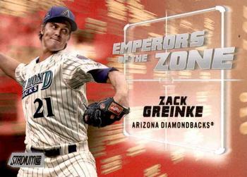 2019 Stadium Club - Emperors of the Zone #EZ-8 Zack Greinke Front