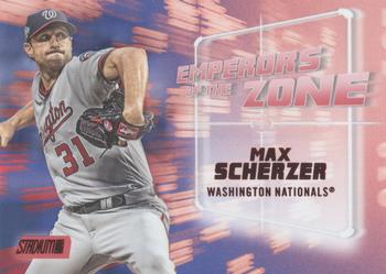 2019 Stadium Club - Emperors of the Zone Red #EZ-25 Max Scherzer Front