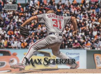 2019 Stadium Club - Oversized Base Box Topper #OBV-MS Max Scherzer Front