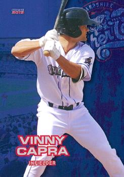 2019 Choice New Hampshire Fisher Cats #3 Vinny Capra Front