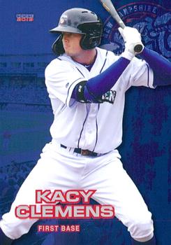 2019 Choice New Hampshire Fisher Cats #5 Kacy Clemens Front