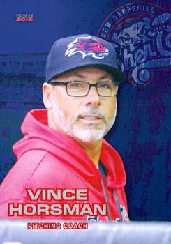 2019 Choice New Hampshire Fisher Cats #37 Vince Horsman Front