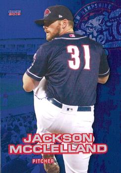 2019 Choice New Hampshire Fisher Cats #16 Jackson McClelland Front