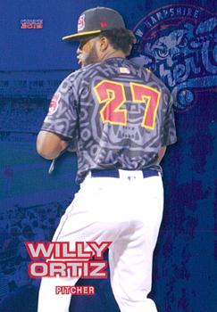 2019 Choice New Hampshire Fisher Cats #19 Willy Ortiz Front