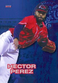 2019 Choice New Hampshire Fisher Cats #23 Hector Perez Front