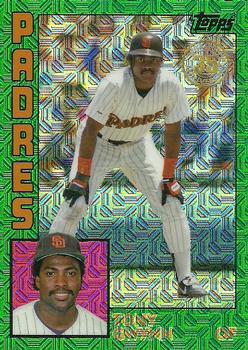 2019 Topps - 1984 Topps Baseball 35th Anniversary Chrome Silver Pack Green (Series Two) #T84-35 Tony Gwynn Front