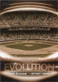 2019 Topps - Evolution Ballpark #ES-4 Tiger Stadium / Comerica Park Front