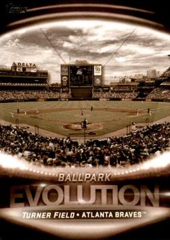 2019 Topps - Evolution Ballpark #ES-7 Turner Field / SunTrust Park Front