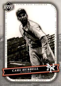 2005 Upper Deck Classics - Silver #18 Carl Hubbell Front