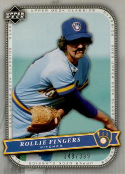 2005 Upper Deck Classics - Silver #84 Rollie Fingers Front