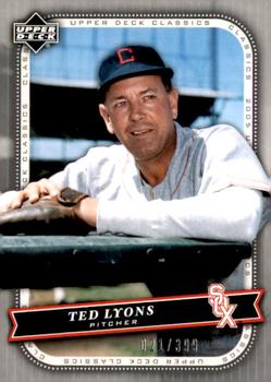 2005 Upper Deck Classics - Silver #89 Ted Lyons Front
